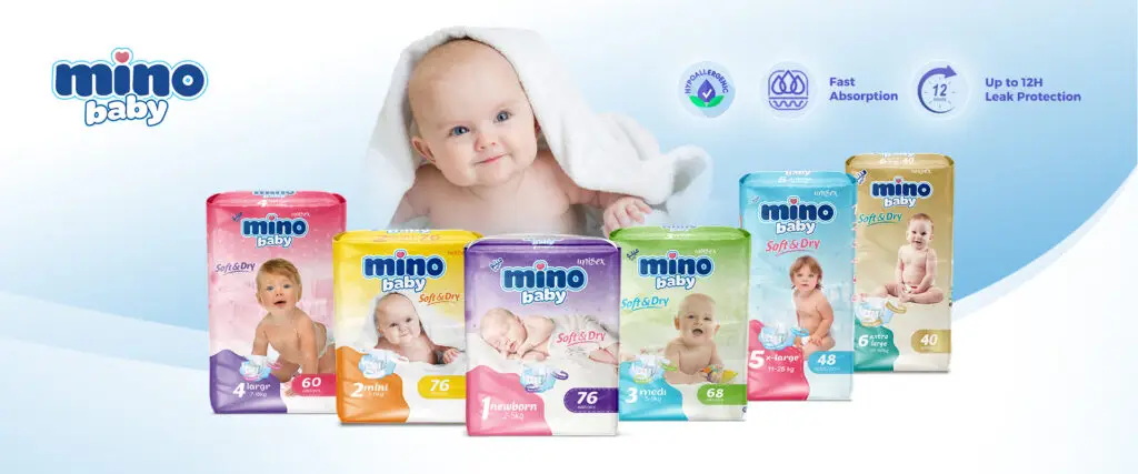 High-quality baby diapers manufacturing in Turkey &ndash; private label hygiene products