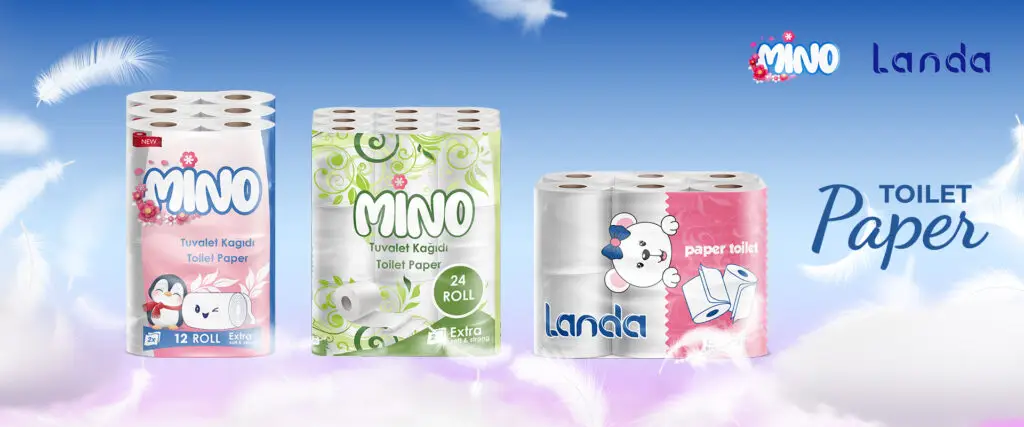 High-quality toilet paper rolls manufactured in Turkey for wholesale