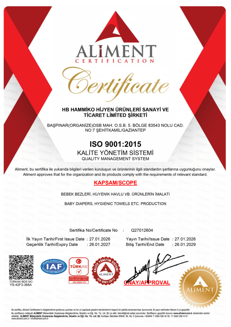 QUALITY MANAGEMENT SYSTEM ISO 9001:2015